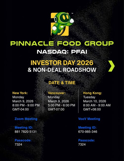 Investory Day Invitation PR News